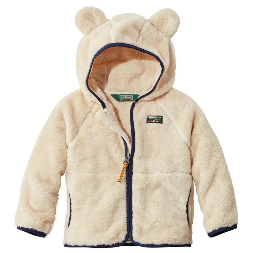 4T Boys L.L.Bean Teddy Bear Fleece Jacket